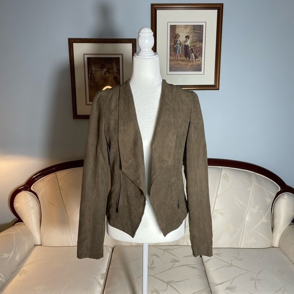 Dynamite Faux Suede Light Jacket - Picture 10 of 12